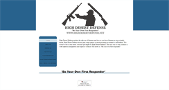 Desktop Screenshot of highdesertdefense.net